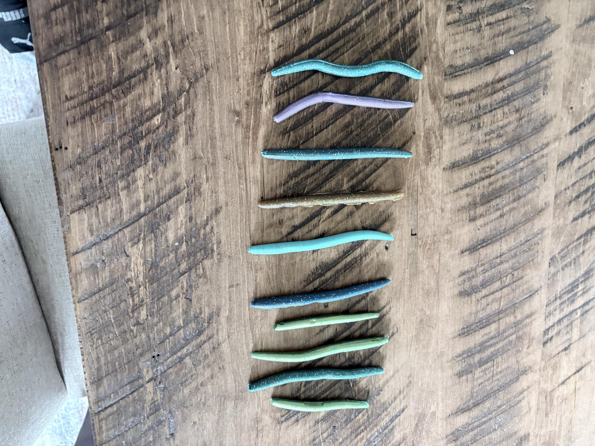 Soft plastic lures 